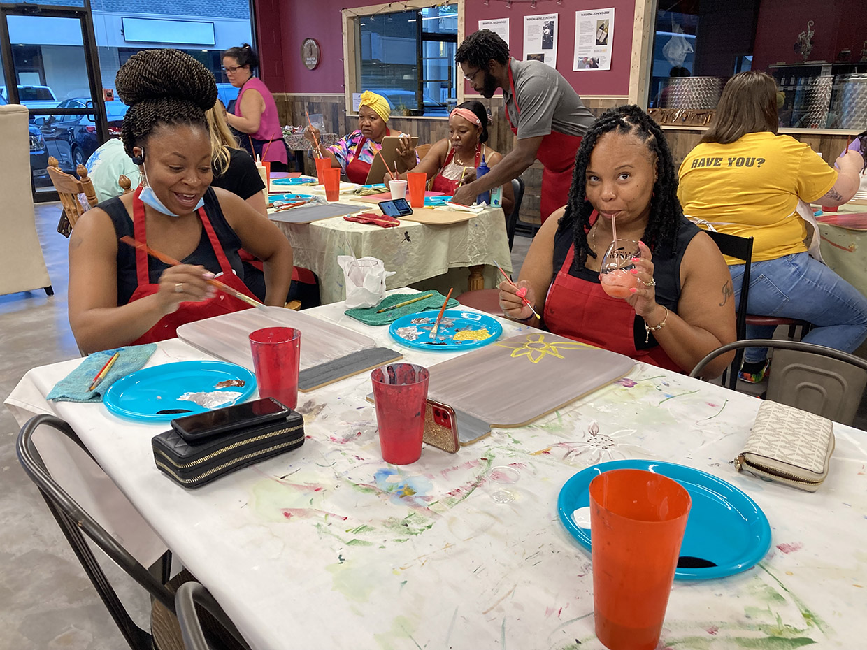 Paint Party Continued