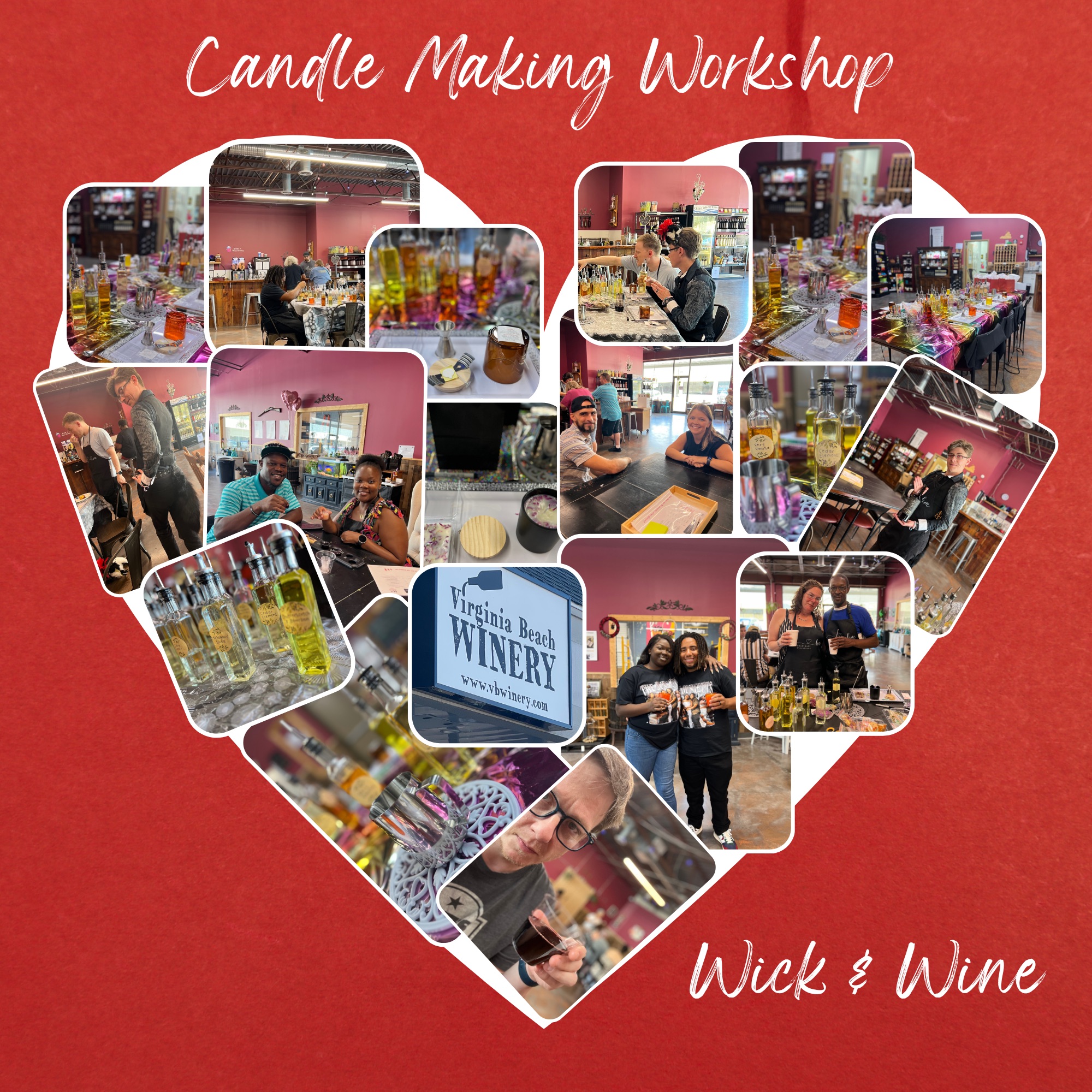 Candle making class & workshop