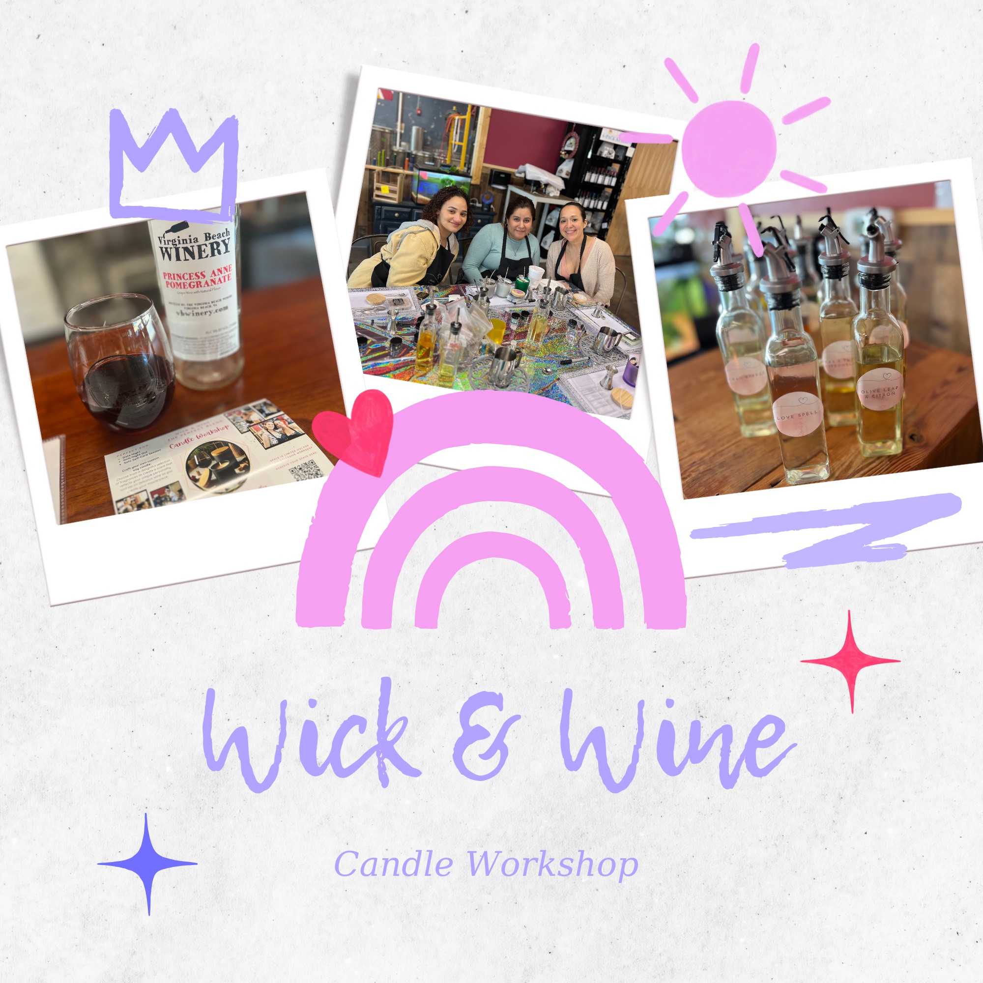 Wick & Wine: The Perfect Blend at Virginia Beach Winery - August 31, 2025 Wick & Wine: The Perfect Blend at Virginia Beach Winery - August 31, 2025