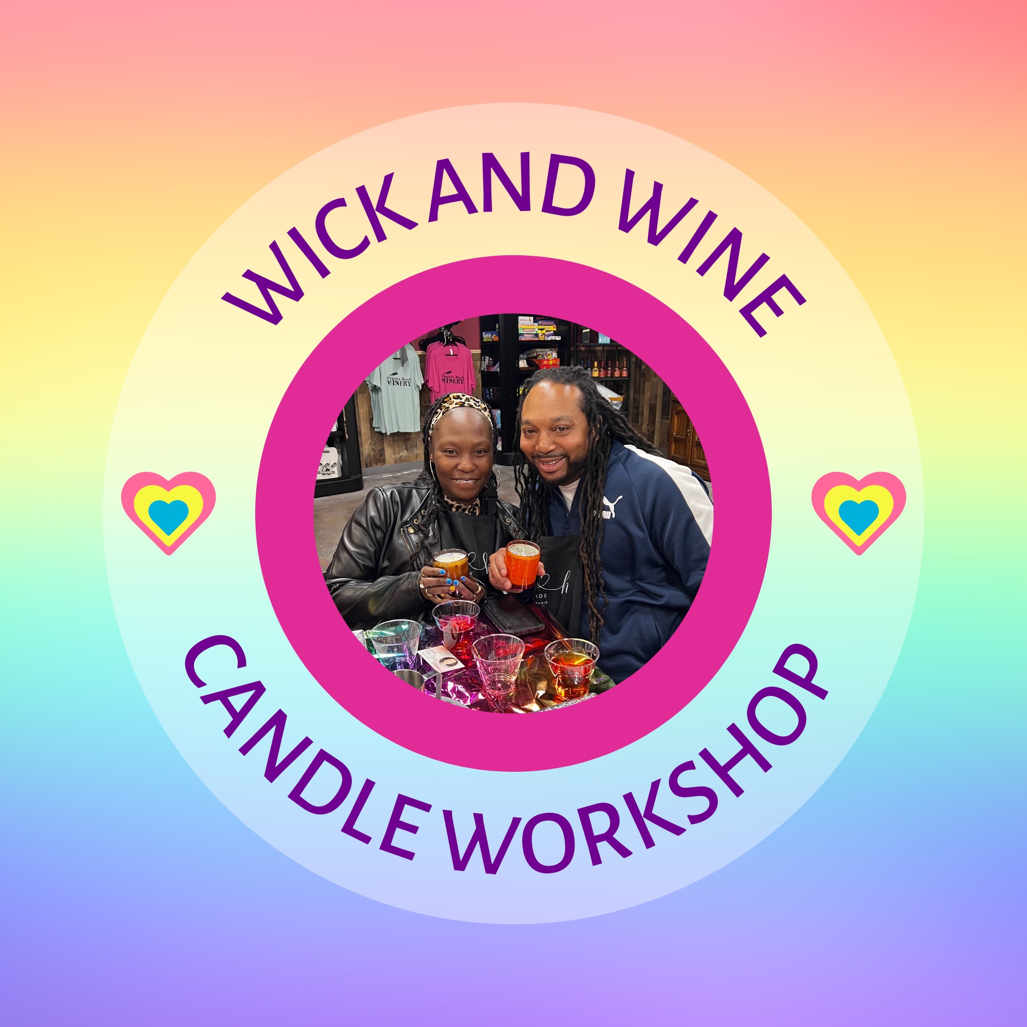 Wick & Wine: The Perfect Blend at Virginia Beach Winery - July 11, 2025 Wick & Wine: The Perfect Blend at Virginia Beach Winery - July 11, 2025