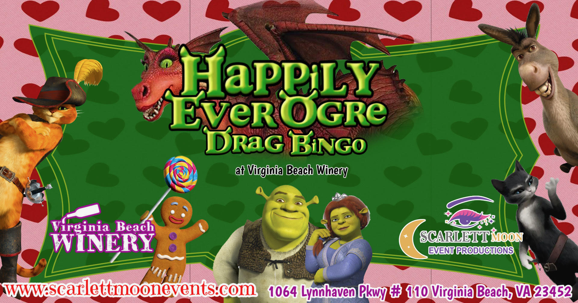 Happily Ever Ogre Drag Bingo - February 13, 2026