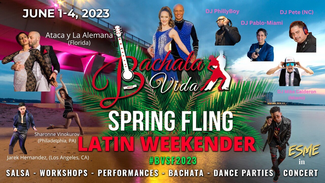 Virginia Beach Winery Spring Fling Latin Weekender 2023