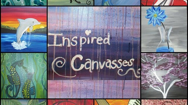 Inspired Canvasses pet portrait painting