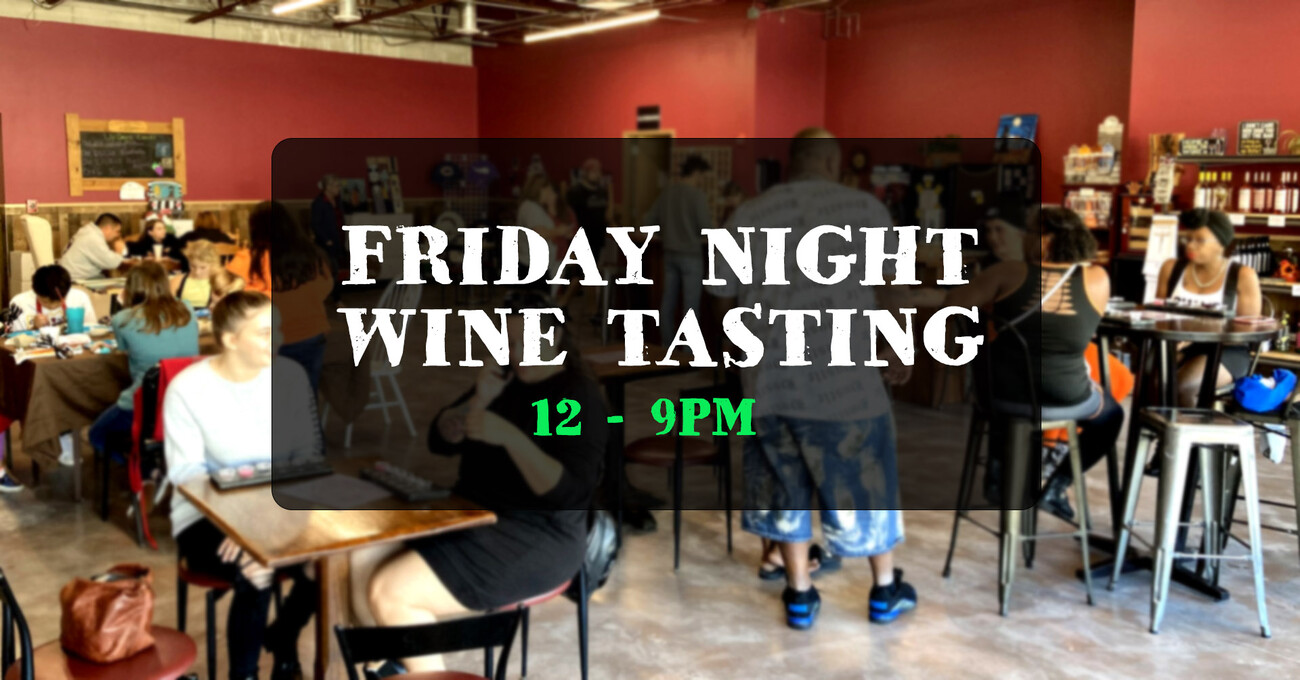 $5 wine tasting at the Virginia Beach Winery every Friday!