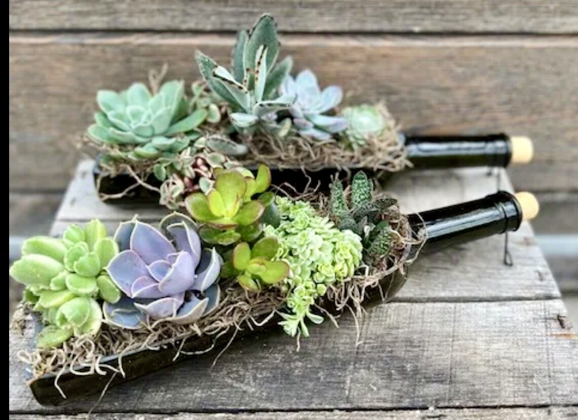 Wine Bottle Arrangement Workshop - June 1, 2025
