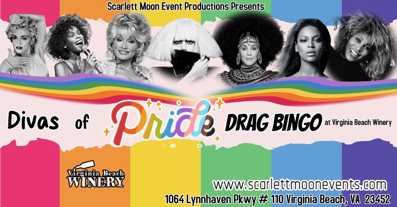 Divas of Pride Drag Bingo - June 20, 2025