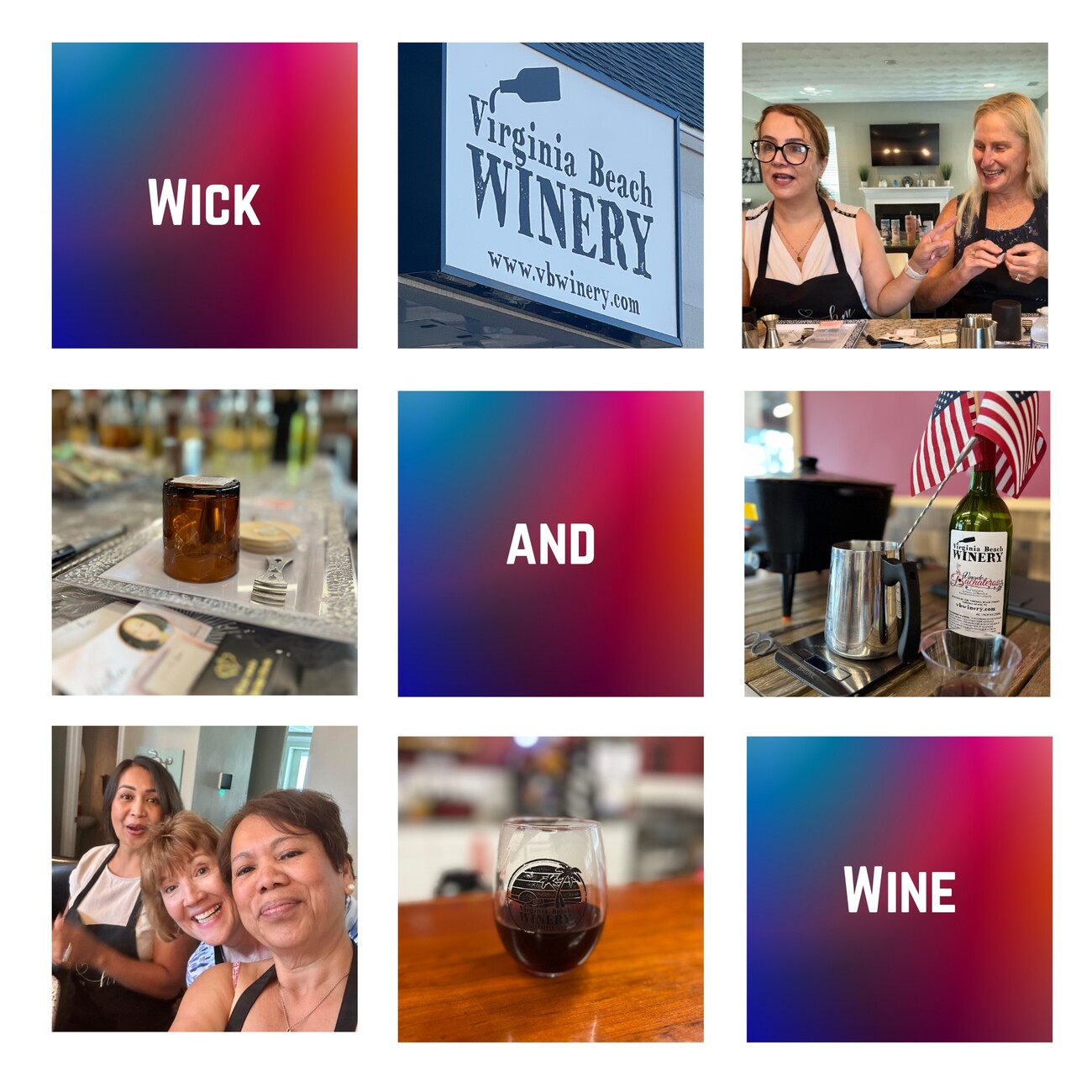 Wick & Wine: The Perfect Blend at Virginia Beach Winery - July 6, 2025