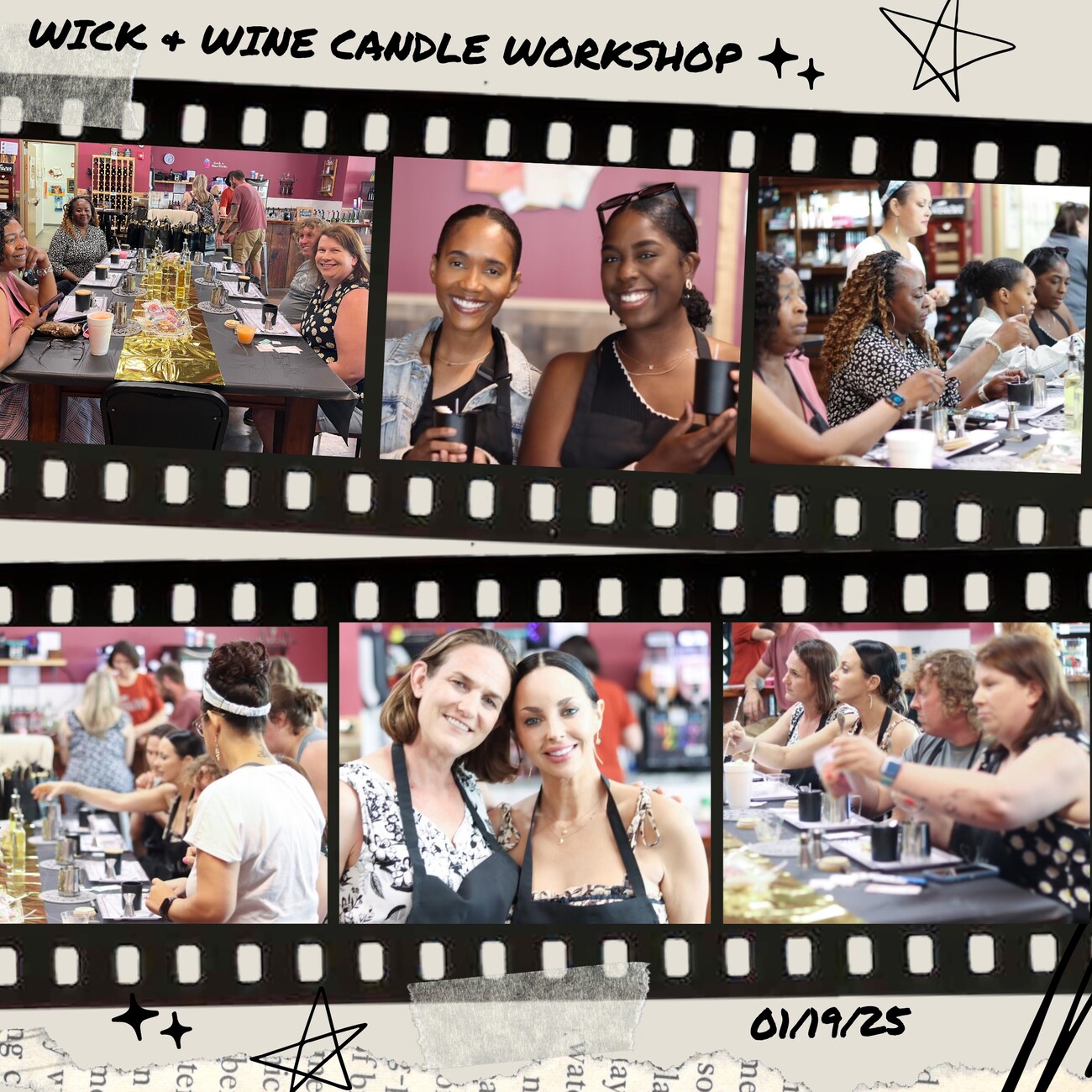 Wick & Wine - Candle Making Workshop - November 7, 2025