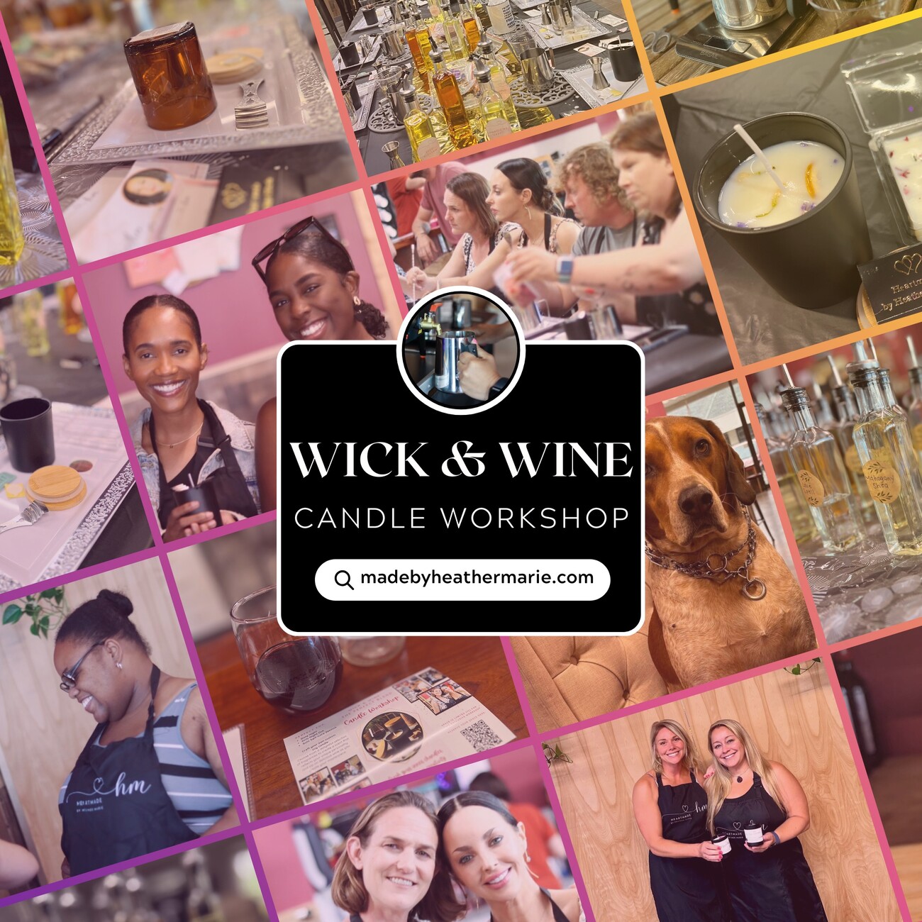 Wick & Wine: Candle Making Workshop
