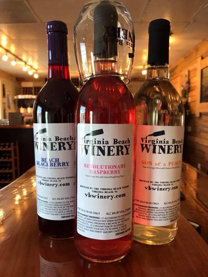 Our fruit wine trio.