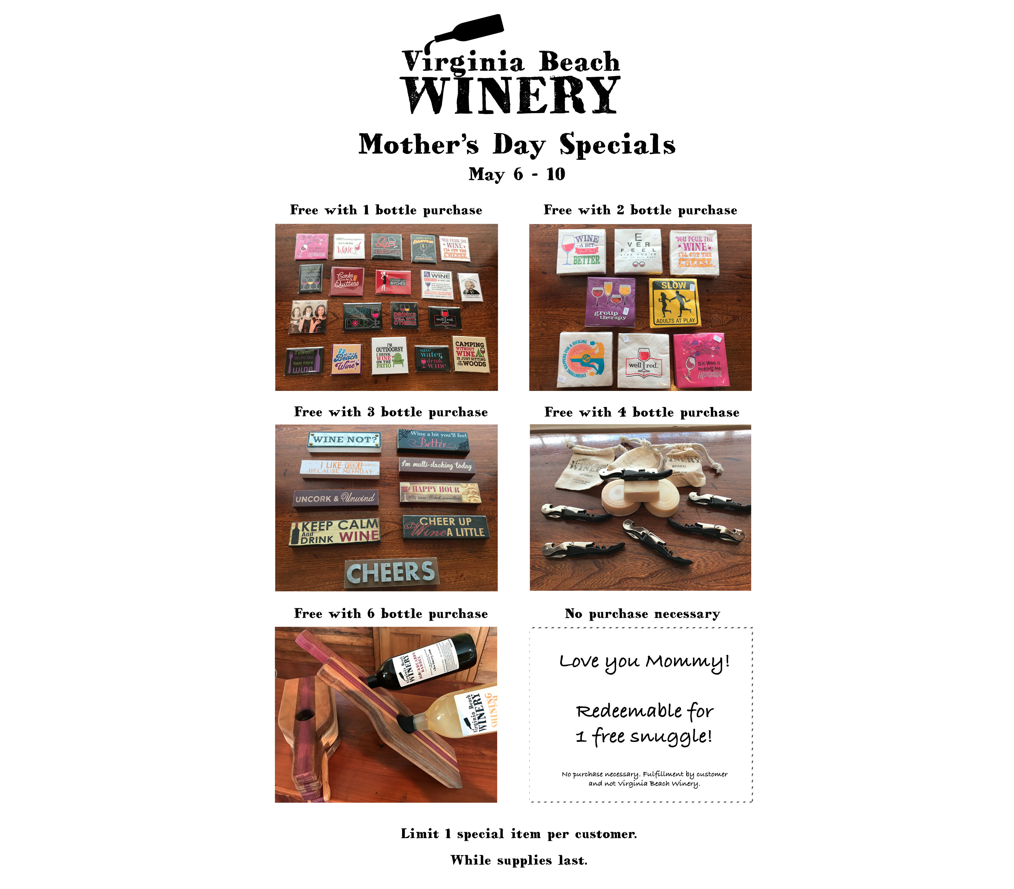 Mother's Day Specials - 2020