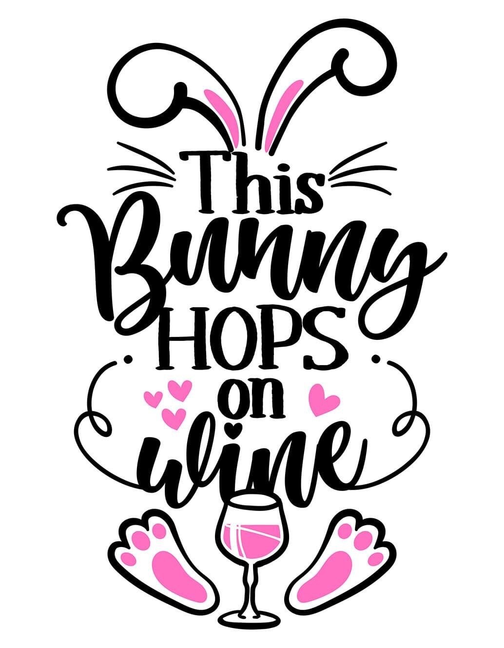Hops on wine