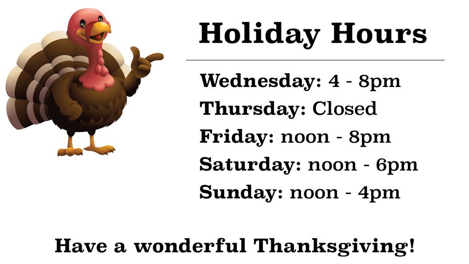 Holiday Hours