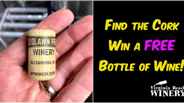 Find the Cork & Win a Free Bottle of Wine!