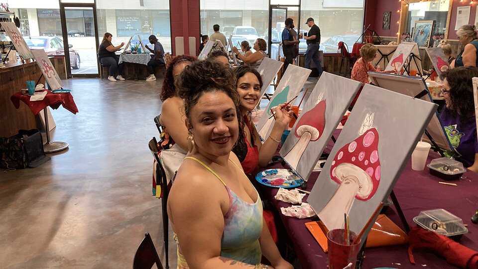 Girls Painting Girls Painting