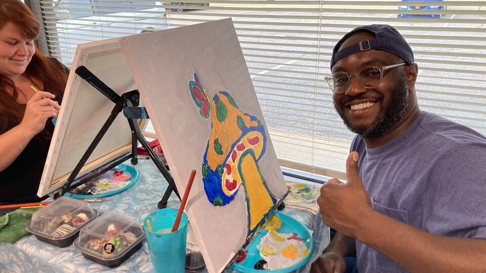 Guy Painting Guy Painting