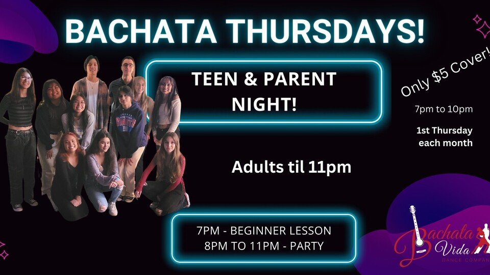 Bachata Thursdays! Bachata Thursdays!