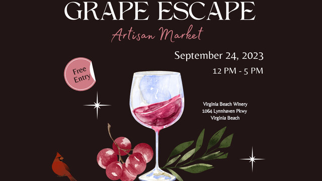 Grape Escape Artisan Market at Virginia Beach Winery