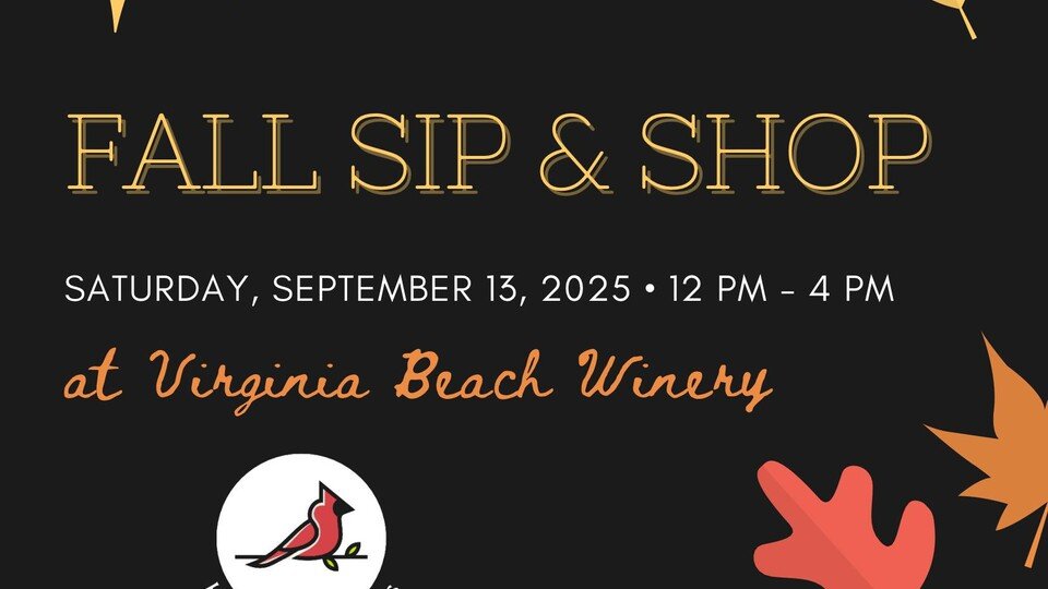 Fall Sip & Shop - September 13, 2025