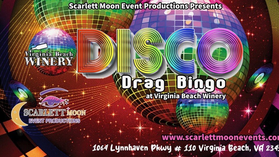 Disco Drag Bingo - August 29, 2025
