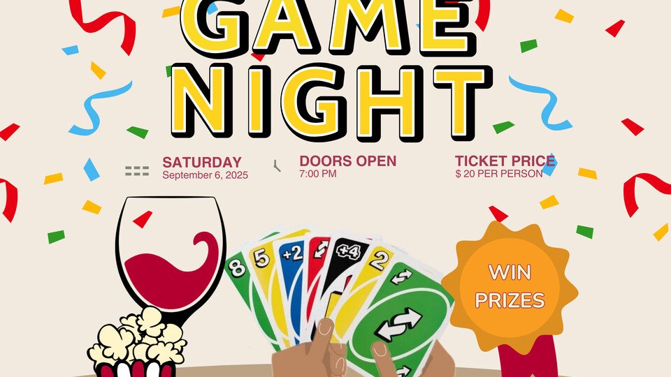 🎲 Game Night 🎲 - September 6, 2025