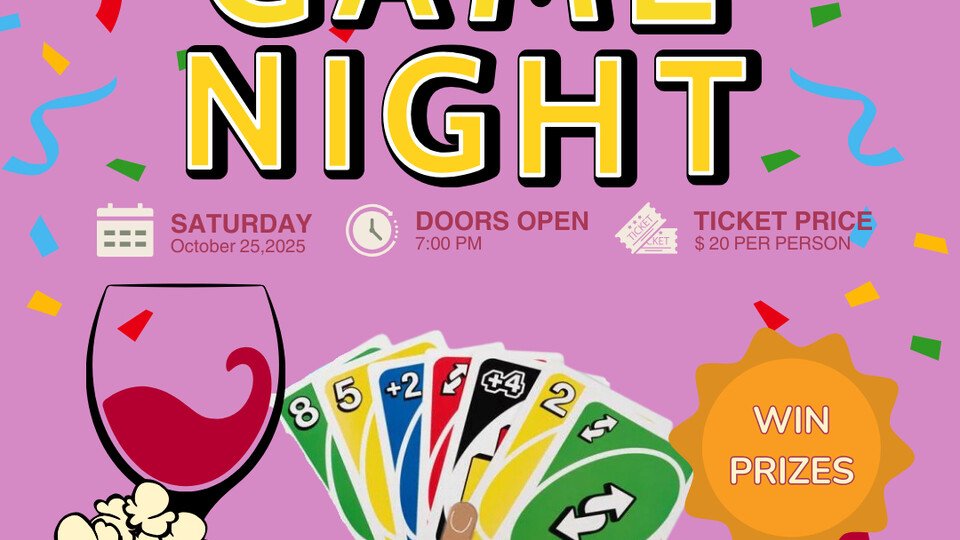 🎲 Game Night 🎲 - October 25, 2025