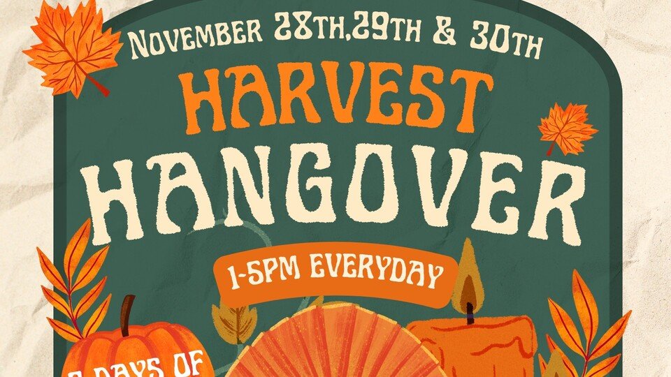 The Harvest Hangover - 3 days of Shopping - Nov 28 to 30th