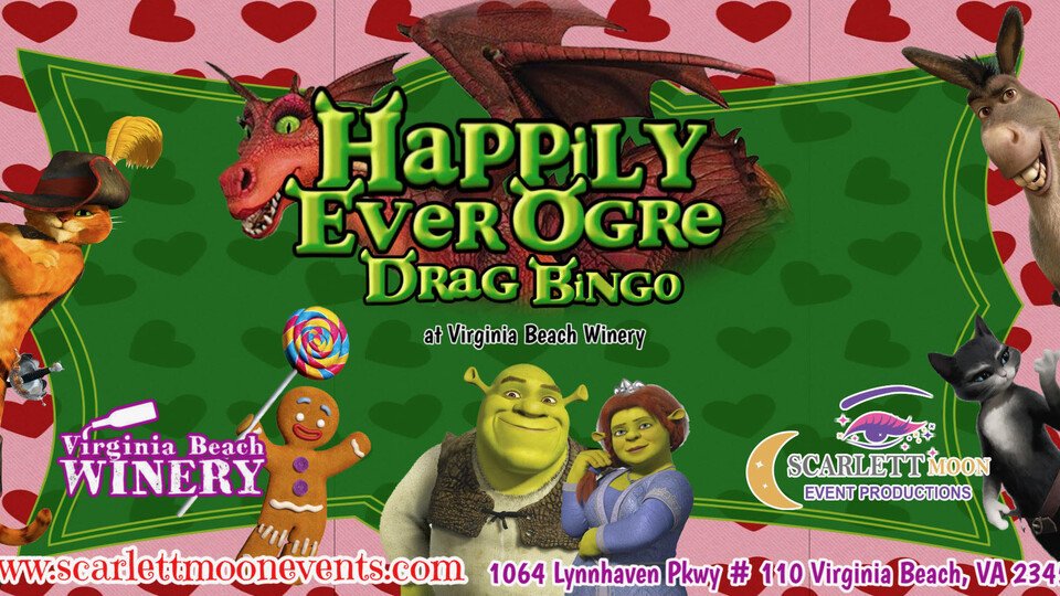 Happily Ever Ogre Drag Bingo - February 13, 2026